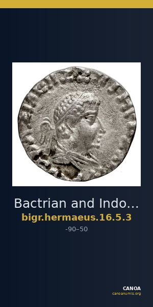 Bactrian and Indo-Greek Coinage Hermaeus 16.5.3 — CANOA