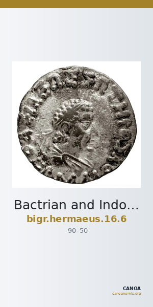 Bactrian and Indo-Greek Coinage Hermaeus 16.6 — CANOA