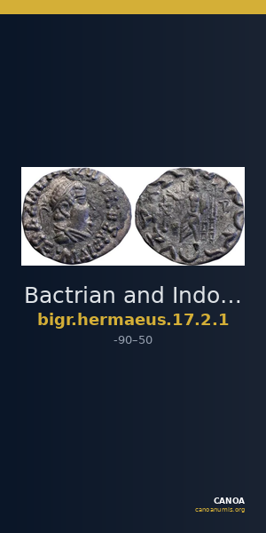 Bactrian and Indo-Greek Coinage Hermaeus 17.2.1 — CANOA
