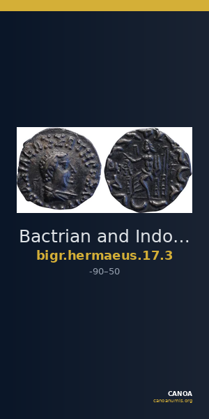 Bactrian and Indo-Greek Coinage Hermaeus 17.3 — CANOA