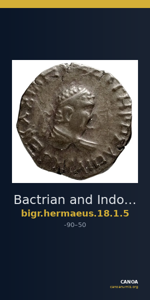 Bactrian and Indo-Greek Coinage Hermaeus 18.1.5 — CANOA