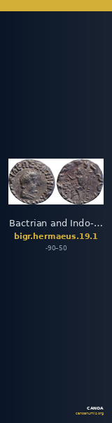 Bactrian and Indo-Greek Coinage Hermaeus 19.1 — CANOA