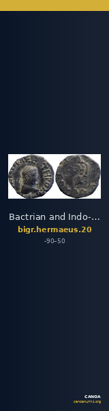 Bactrian and Indo-Greek Coinage Hermaeus 20 — CANOA