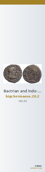 Bactrian and Indo-Greek Coinage Hermaeus 20.2 — CANOA