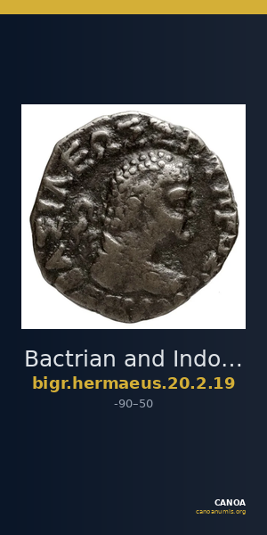 Bactrian and Indo-Greek Coinage Hermaeus 20.2.19 — CANOA