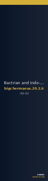 Bactrian and Indo-Greek Coinage Hermaeus 20.2.6 — CANOA