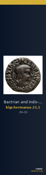 Bactrian and Indo-Greek Coinage Hermaeus 21.1 — CANOA