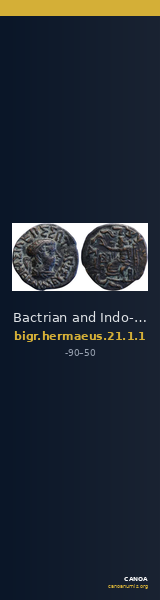 Bactrian and Indo-Greek Coinage Hermaeus 21.1.1 — CANOA