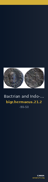 Bactrian and Indo-Greek Coinage Hermaeus 21.2 — CANOA
