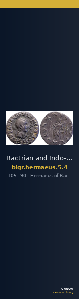 Bactrian and Indo-Greek Coinage Hermaeus 5.4 — CANOA