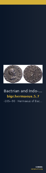Bactrian and Indo-Greek Coinage Hermaeus 5.7 — CANOA