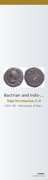 Bactrian and Indo-Greek Coinage Hermaeus 5.8 — CANOA