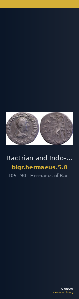 Bactrian and Indo-Greek Coinage Hermaeus 5.8 — CANOA