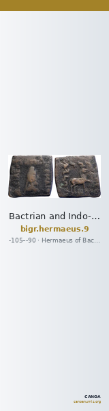 Bactrian and Indo-Greek Coinage Hermaeus 9 — CANOA