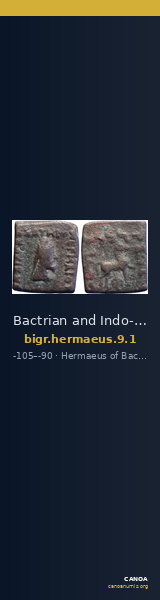 Bactrian and Indo-Greek Coinage Hermaeus 9.1 — CANOA