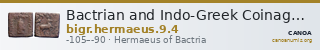 Bactrian and Indo-Greek Coinage Hermaeus 9.4 — CANOA