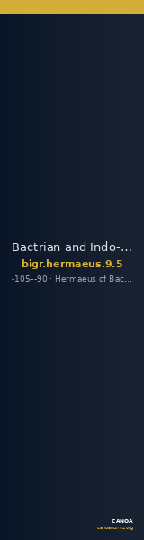 Bactrian and Indo-Greek Coinage Hermaeus 9.5 — CANOA