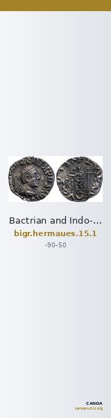 Bactrian and Indo-Greek Coinage Hermaues 15.1 — CANOA