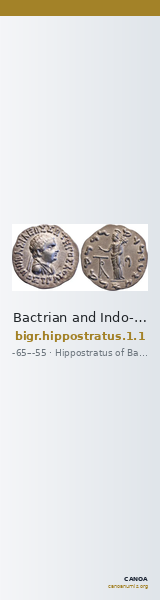 Bactrian and Indo-Greek Coinage Hippostratus 1.1 — CANOA