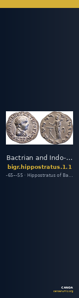 Bactrian and Indo-Greek Coinage Hippostratus 1.1 — CANOA