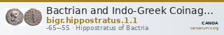 Bactrian and Indo-Greek Coinage Hippostratus 1.1 — CANOA