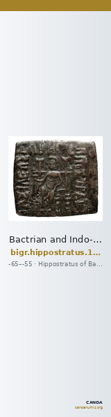 Bactrian and Indo-Greek Coinage Hippostratus 12.1 — CANOA