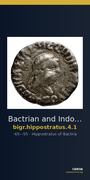Bactrian and Indo-Greek Coinage Hippostratus 4.1 — CANOA