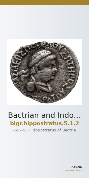 Bactrian and Indo-Greek Coinage Hippostratus 5.1.2 — CANOA