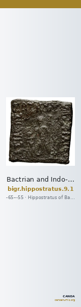 Bactrian and Indo-Greek Coinage Hippostratus 9.1 — CANOA