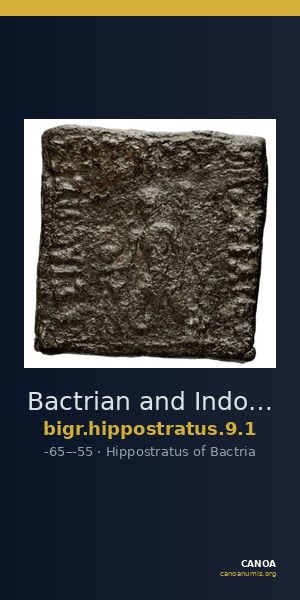 Bactrian and Indo-Greek Coinage Hippostratus 9.1 — CANOA