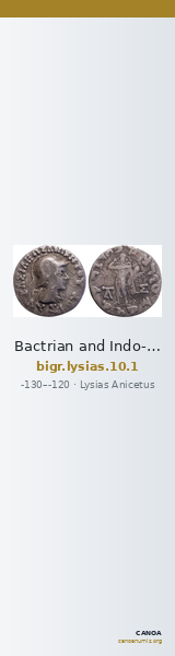 Bactrian and Indo-Greek Coinage Lysias 10.1 — CANOA