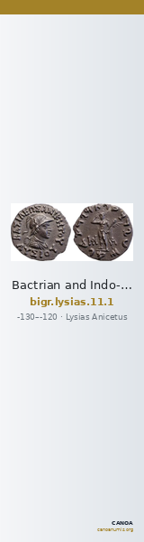 Bactrian and Indo-Greek Coinage Lysias 11.1 — CANOA