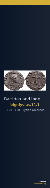 Bactrian and Indo-Greek Coinage Lysias 11.1 — CANOA