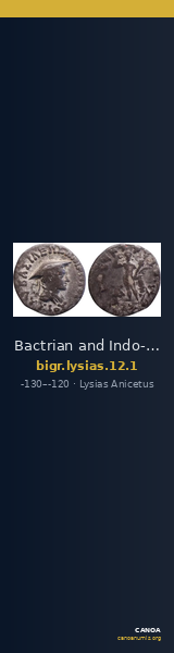 Bactrian and Indo-Greek Coinage Lysias 12.1 — CANOA