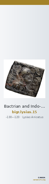 Bactrian and Indo-Greek Coinage Lysias 15 — CANOA