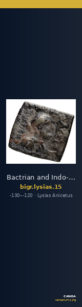 Bactrian and Indo-Greek Coinage Lysias 15 — CANOA