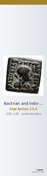 Bactrian and Indo-Greek Coinage Lysias 15.4 — CANOA