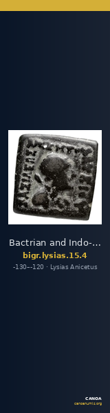 Bactrian and Indo-Greek Coinage Lysias 15.4 — CANOA