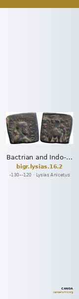 Bactrian and Indo-Greek Coinage Lysias 16.2 — CANOA