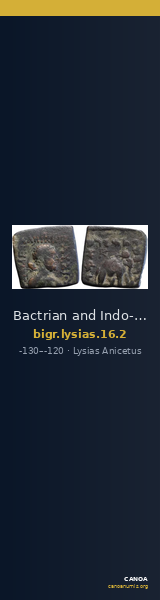 Bactrian and Indo-Greek Coinage Lysias 16.2 — CANOA
