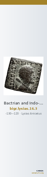Bactrian and Indo-Greek Coinage Lysias 16.3 — CANOA