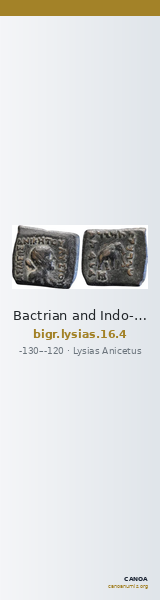 Bactrian and Indo-Greek Coinage Lysias 16.4 — CANOA
