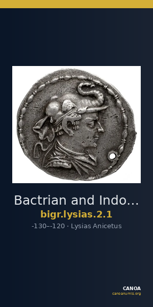 Bactrian and Indo-Greek Coinage Lysias 2.1 — CANOA