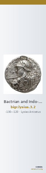Bactrian and Indo-Greek Coinage Lysias 3.2 — CANOA