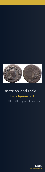 Bactrian and Indo-Greek Coinage Lysias 5.1 — CANOA