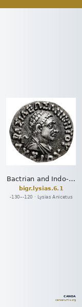 Bactrian and Indo-Greek Coinage Lysias 6.1 — CANOA