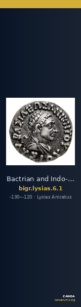 Bactrian and Indo-Greek Coinage Lysias 6.1 — CANOA