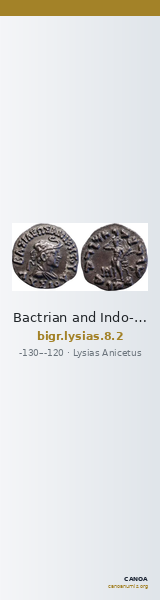 Bactrian and Indo-Greek Coinage Lysias 8.2 — CANOA