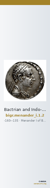 Bactrian and Indo-Greek Coinage Menander I 1.2 — CANOA