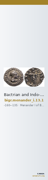 Bactrian and Indo-Greek Coinage Menander I 13.1 — CANOA